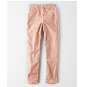 AE curvy corduroy mom jean